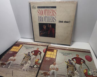 The Smothers Brothers 1980s Vintage Vinyl Record - Vinyl - Vinyl Records - Records - LP Records - Brothers - The Smothers Brothers