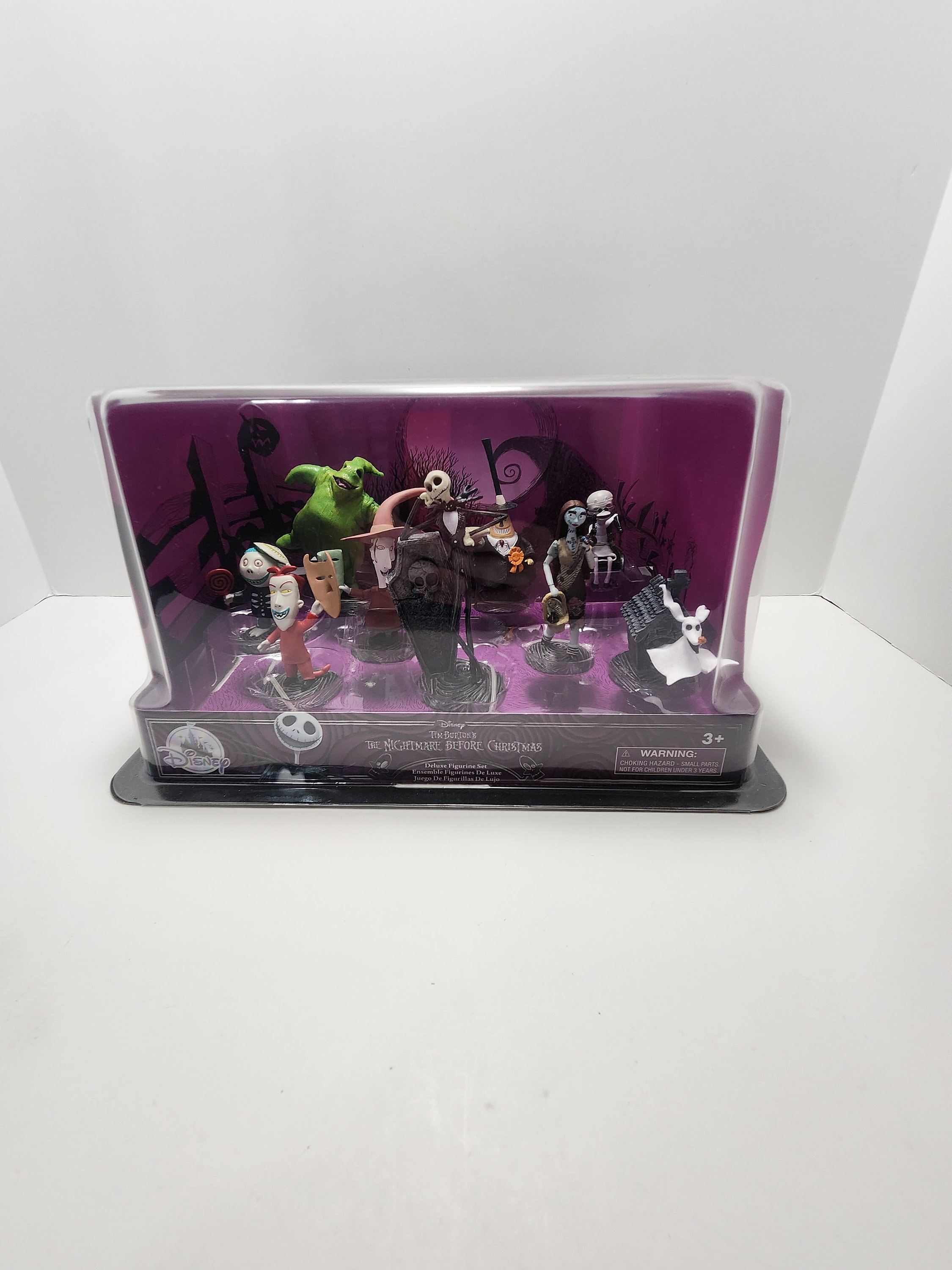 Disney Exclusive Edition Nightmare Before Christmas Figurines Playset Nightmare Before Christmas Jack Skellington Disney Disney Toys Etsy