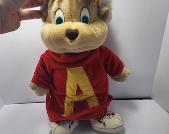 愛らしいアルビンとチップマンクスのぬいぐるみハングアップフィギュア