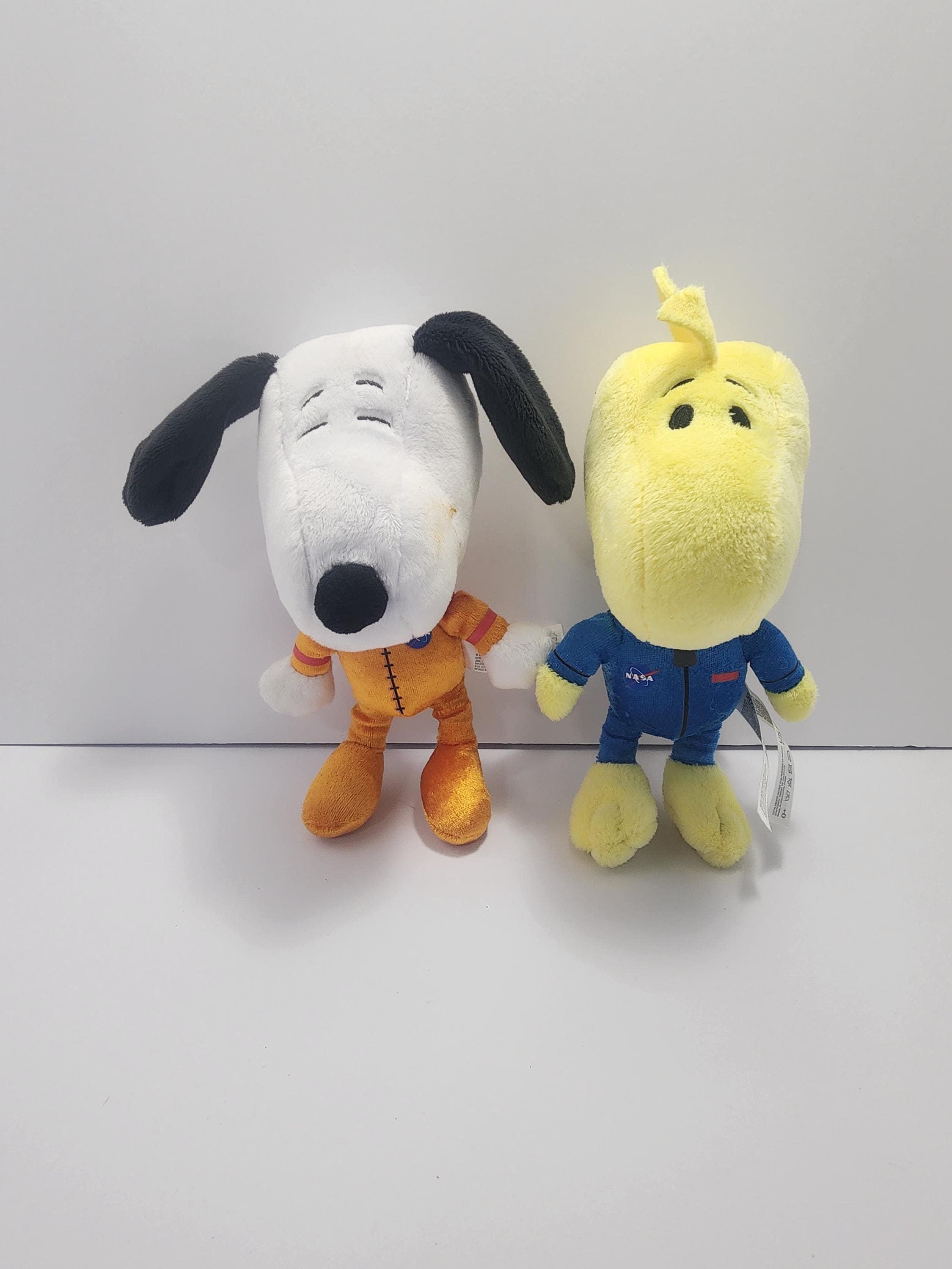 スヌーピー＆ウッドストック 宇宙飛行士のぬいぐるみ 2体セット
