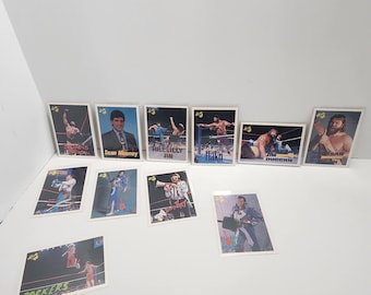 WWF Vintage 1990s Titans Sports Trading Cards LOT - Wwf - Wwe - Trading Cards - Sports Cards - Wrestling - Vintage WWF