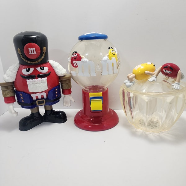 M M Candy Dispenser Etsy