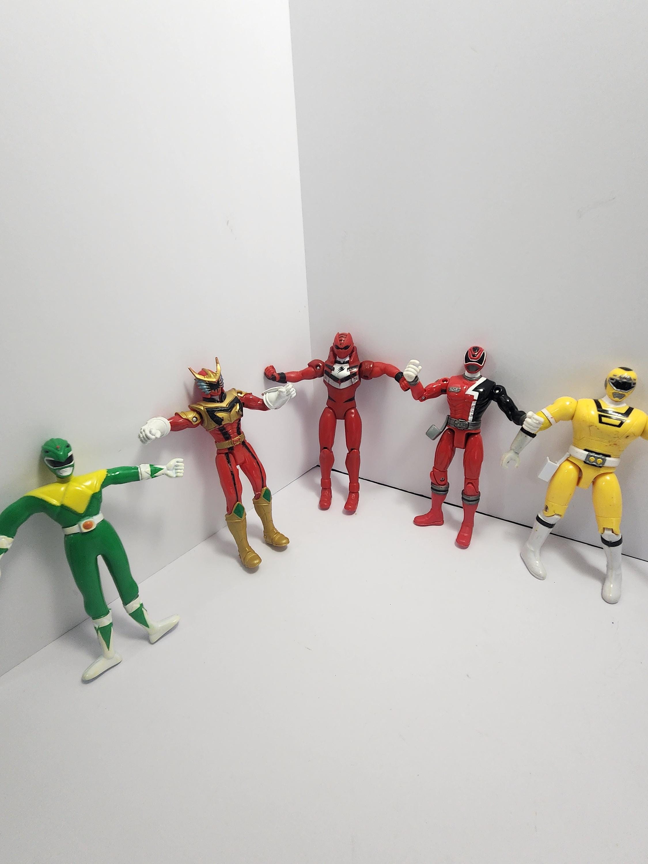 Lot 20 Mini Figure playset Mighty Morphin Power Rangers
