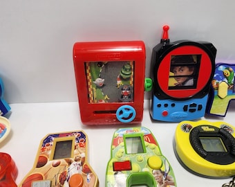 マクドナルドの1990年代から2000年代の携帯型ビンテージゲーム - 携帯