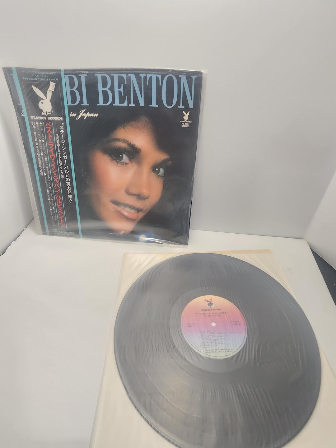 Bi Benton Playboy Bunny RARE Live in Japan Vintage Vinyl Record