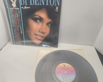 Bi Benton Playboy Bunny RAR Live In Japan Vintage Schallplatte - Playboy - Bi Benton - Schallplatte - Vinyl - Vinyl-Schallplatte - Japan
