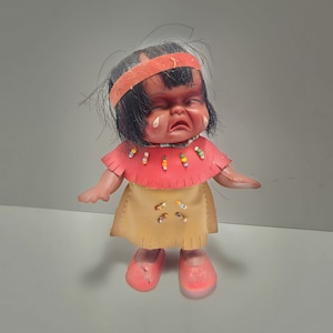 Vintage Sassy Emotions Indian Doll Anekona Very Rare - Sassys Emotions  - Dolls - Indians - Indian Doll - Anekona Doll - Crying Doll