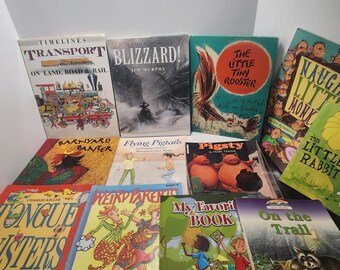Children's BIG Book LOT - Kid's Books - Children's Books - Vintage Books - Book LOT