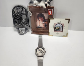 Vintage Retro Handcraft Watch With Handstitch Leather Band  display picture 1