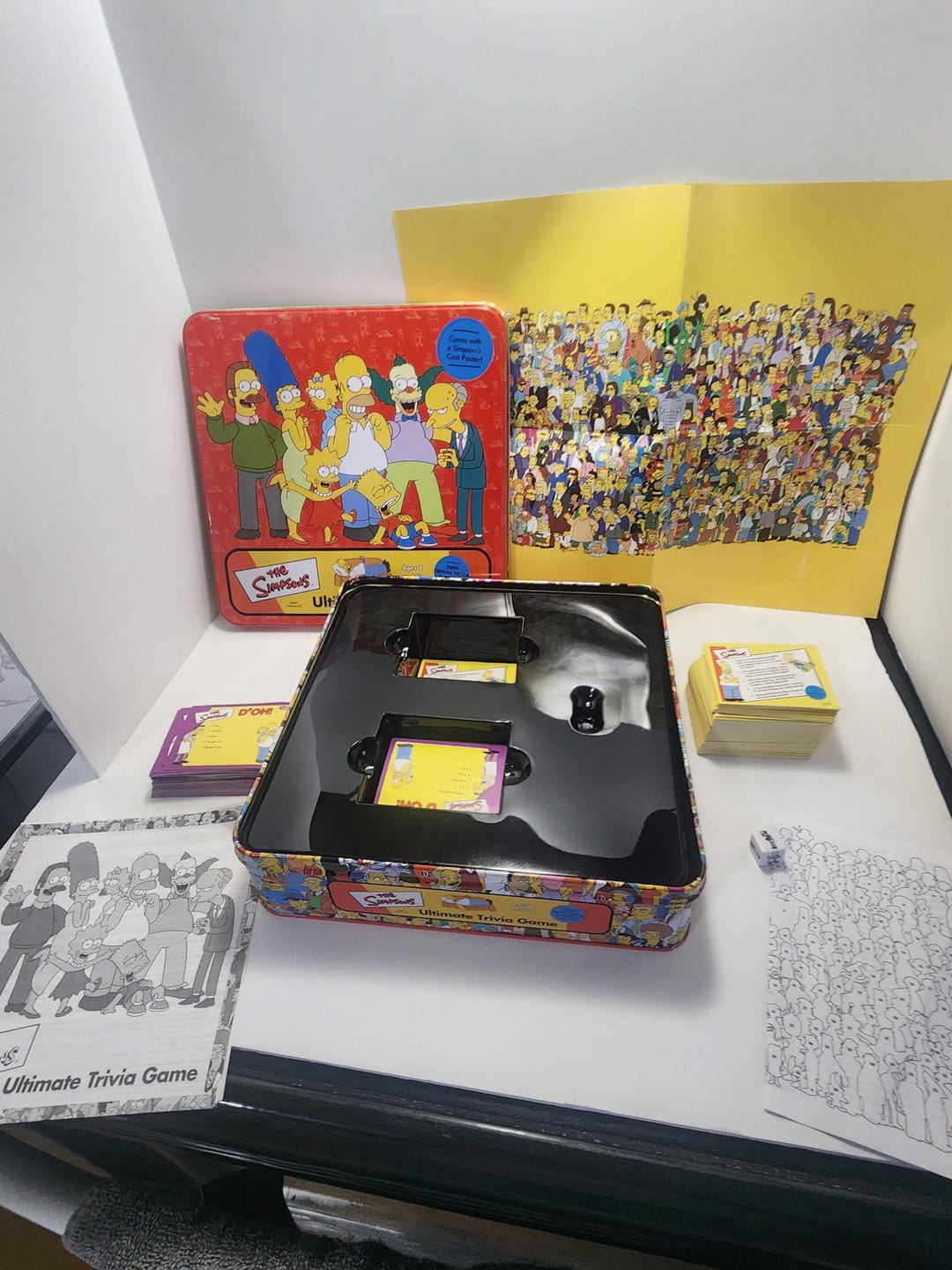 The Simpsons Vintage 2001 Trivia Game - Trivia - Trivia Games - Games ...