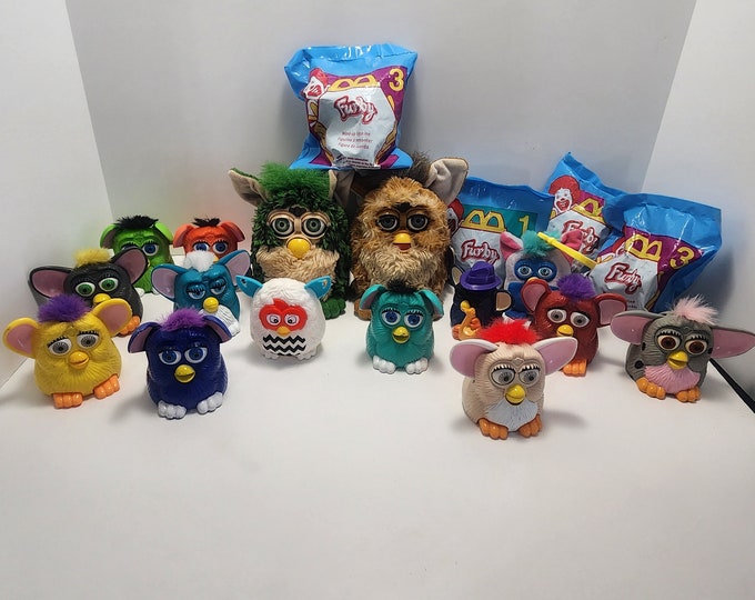 Vintage Furby Happy Meal Toys From Mcdonald's (1998-2000) - Etsy