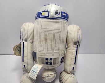 1999 Star Wars Episode 1 R2D2 Talking Figure - Knuffel - Pluche - Knuffels - R2D2 - Star Wars - Star Wars Episode One - Pratend speelgoed