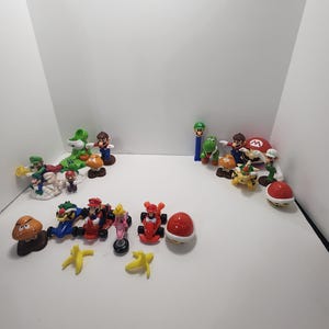 マリオブラザーズ おもちゃアクションフィギュア - マリオカート - ゴーカート - マリオ - ヨッシー - クッパ - スーパーマリオ - ニンテンドー