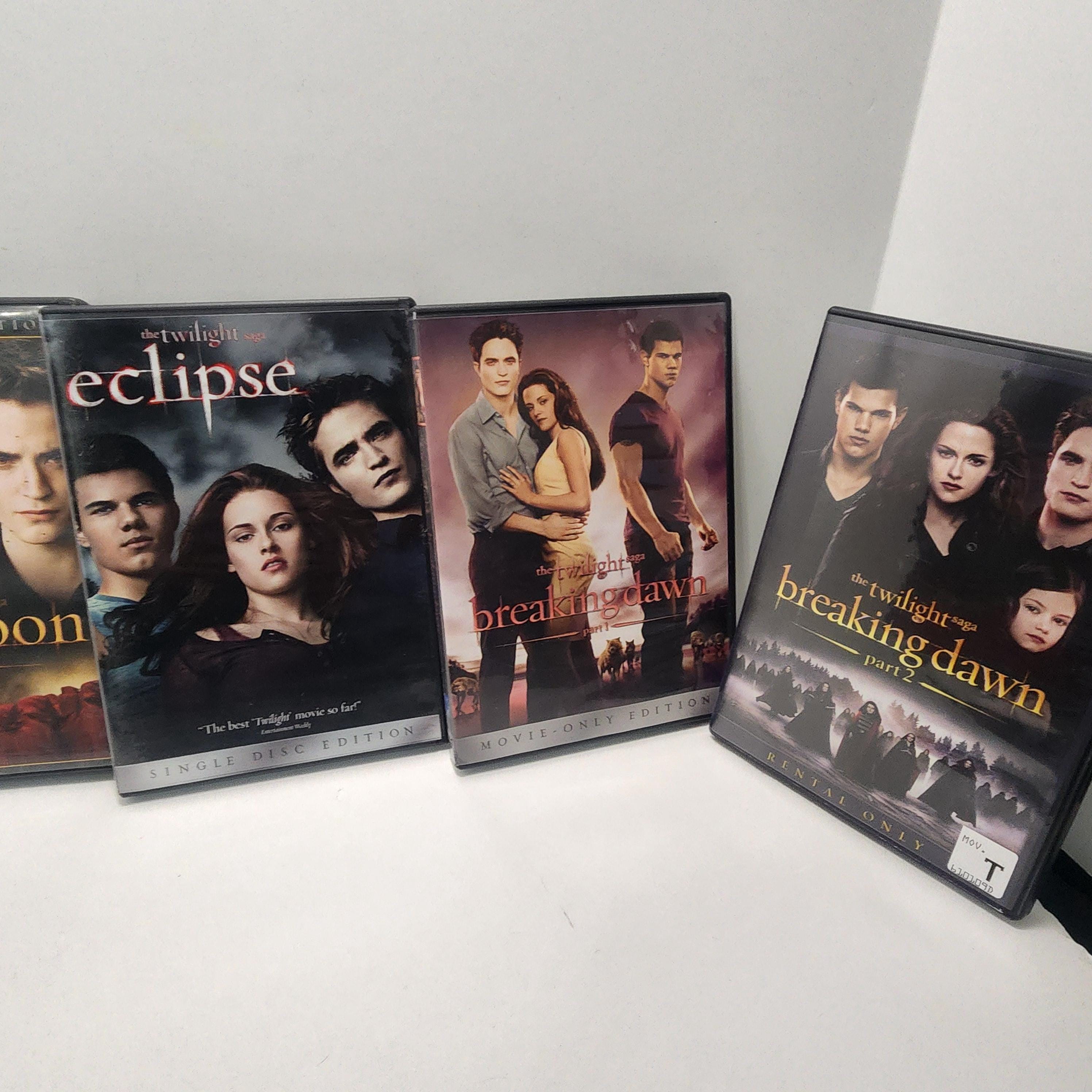 Twilight Full Set - Twilight - Twilight DVD- Dvds - Blueray