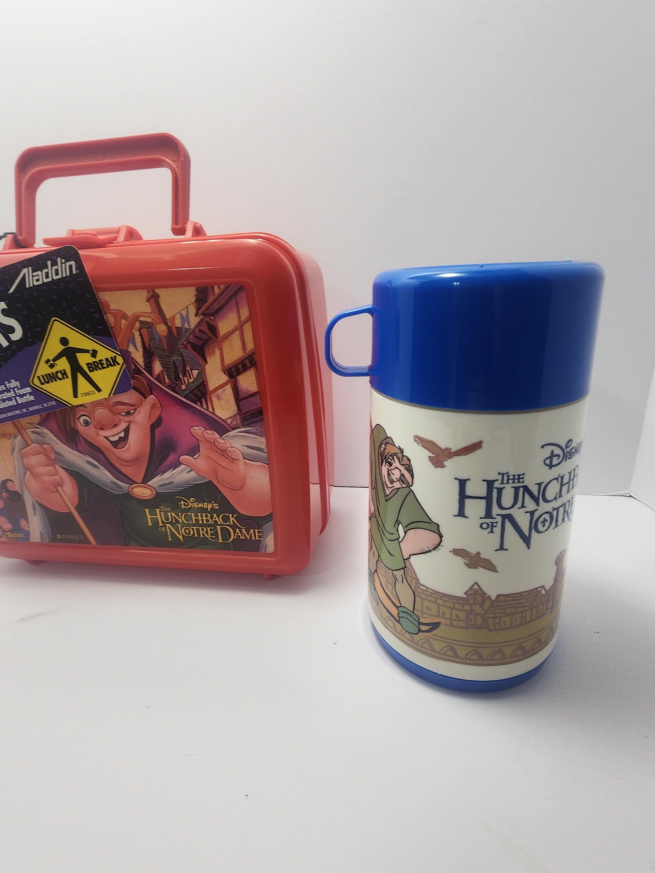 Disney the Hunchback of Notre Dame Lunchbox With Thermos - Disney