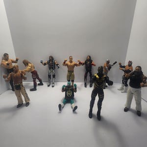 WWE Wrestling Vintage Actionfiguren - Wwf - WCW - Wwf Toys - Wrestlers - Wrestling Toys - Wrestlingfiguren - Aew