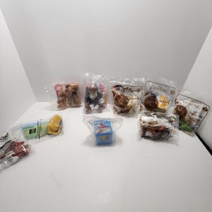 Disney The Lion King Plush and Happy Meal Toys - Mcdonalds - Burger King - Kids Meal Toys - Fast Food Toys - The Lion King