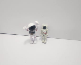 Astronaut Action Figures Lot Of 2 - Vintage Toys - Space - Space Toys - Astronauts