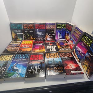 Stuart Woods Books - Etsy