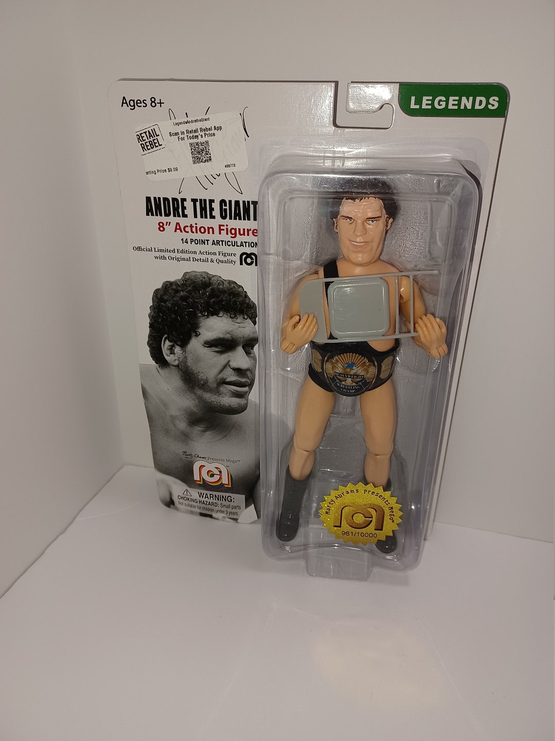 Mego Legends Andre the Giant WWE Action Figure New in Box Etsy Canada
