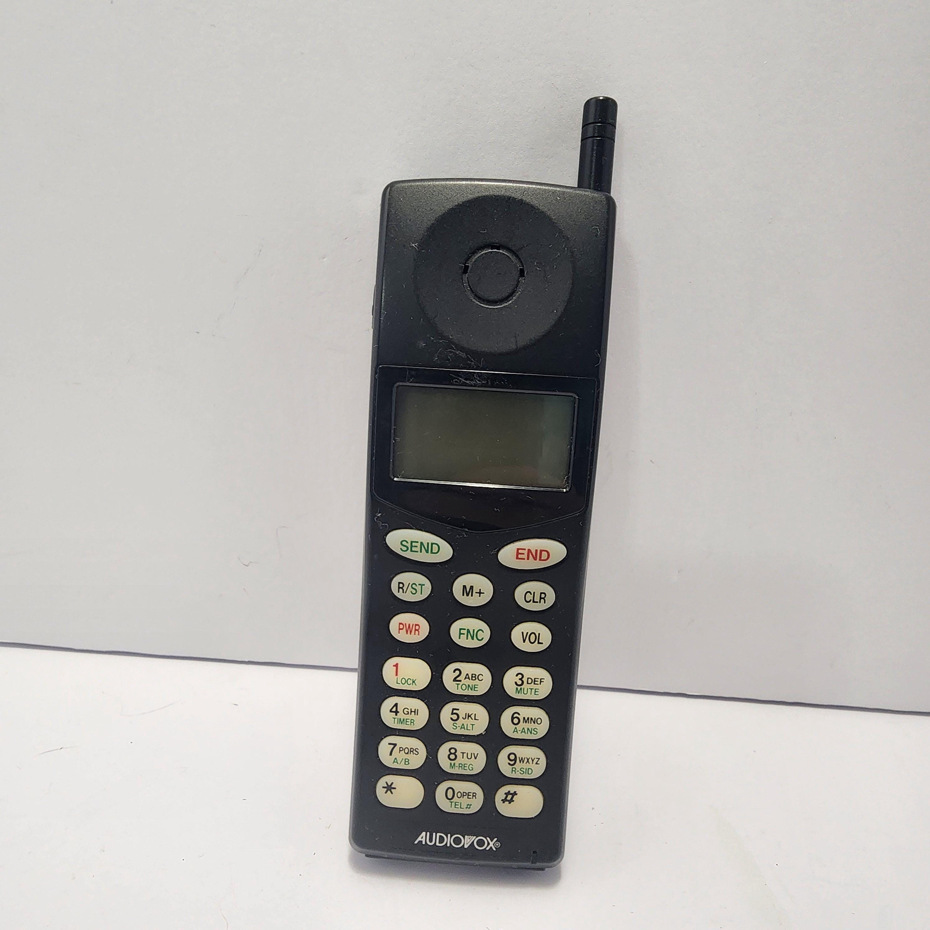 Téléphone portable Audiovox vintage MVX des années 1990 - Téléphones portables - Téléphone portable vintage - Téléphones vintage - Téléphones - Mvx -