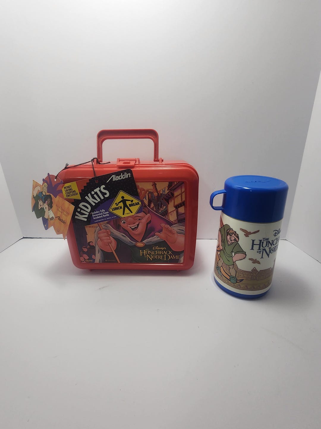 Disney the Hunchback of Notre Dame Lunchbox With Thermos - Disney