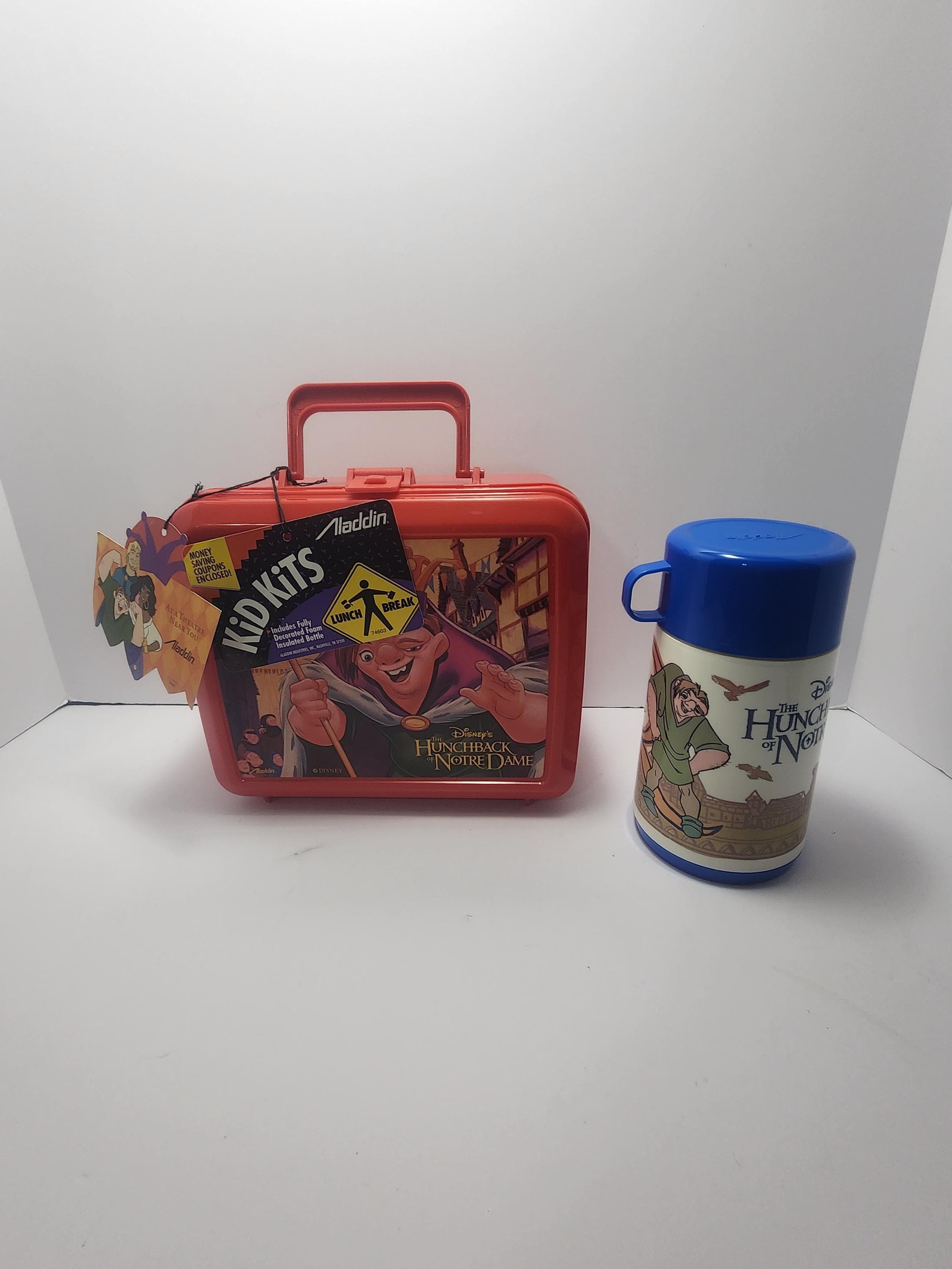 Disney the Hunchback of Notre Dame Lunchbox With Thermos - Disney