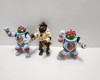 Teenage Mutant Ninja Turtles 1990s Playmates Action Figures - Tmnt - Teenage Mutant Ninja Turtles - Action Figures - Playmates