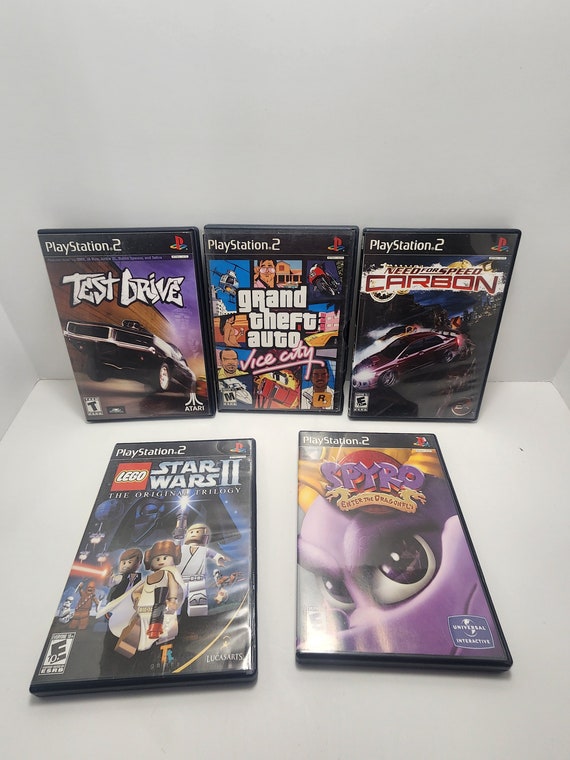 Sony Playstation 2 Games - Spyro - Racing Games - Grand Theft Auto