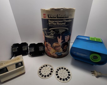 View Master 1970s Spaceman Theater in the Round - Gaf Viewmaster