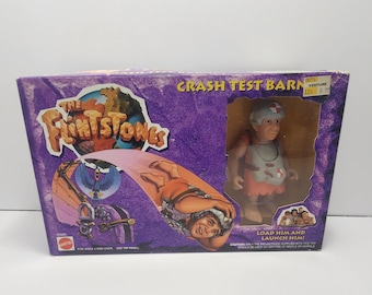 フリントストーン  バーニー  レア！ フリントストーンのバーニーと化石埋め立てハウスとフィギュア（1993年