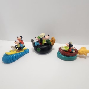 An Extrememly Goofy Movie Toys From 1990s - Goof Troop - Goofy Movie - Vintage Toys - Fast Food Toys - Goofy - Toys
