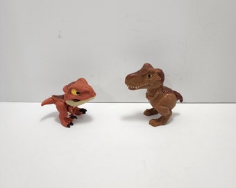 Lotto di 2 giocattoli di dinosauri Jurassic World - Dinosauri - Jurassic World - Jurassic Park - Giocattoli di dinosauri