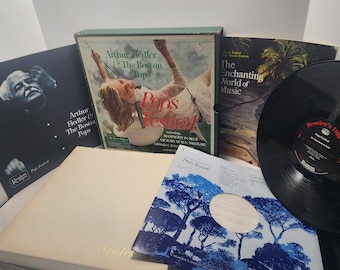 Reader's Digest Vintage Vinyl Records 1980's LOT - Reader's Digest - Vinyl - Vinyl Lp Records - Vintage Records - Reader's Digest Records