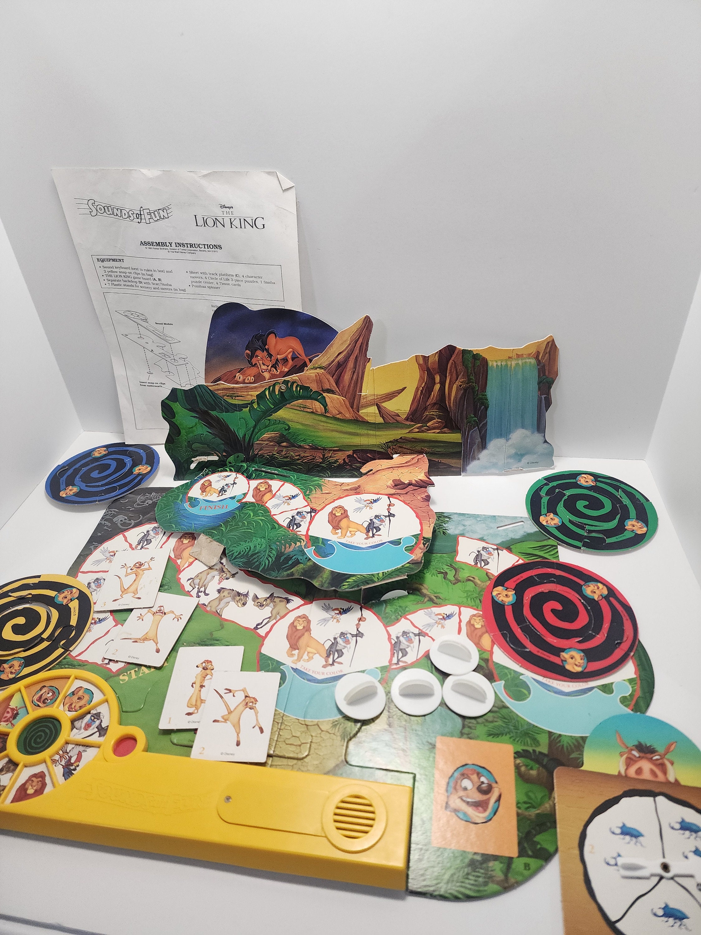 Lion King Board Game - Etsy