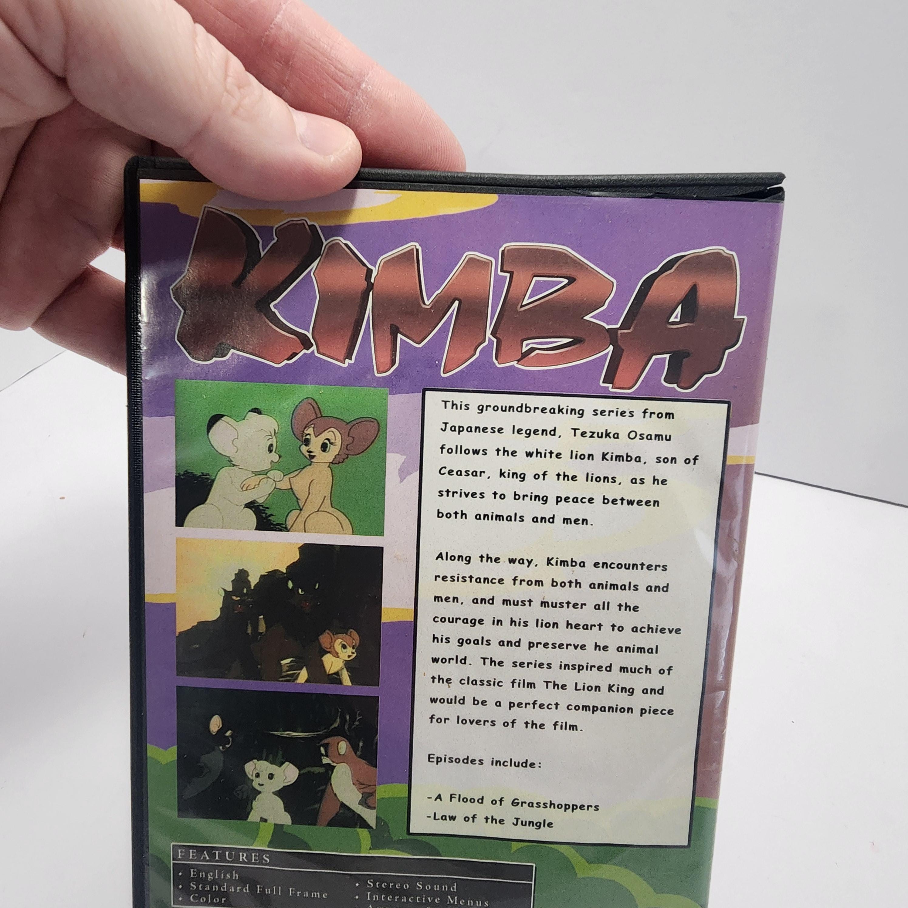 2000's Vintage Kimba the White Lion Volume 2 DVD Colllectible