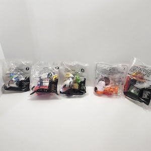 Snoopy Peanuts Gang Mcdonalds Happy Meal Toys - Fastfoodspeelgoed - Snoopy - Snoopy Toys - Mcdonalds - Peanuts Gang - Happy Meal Toys