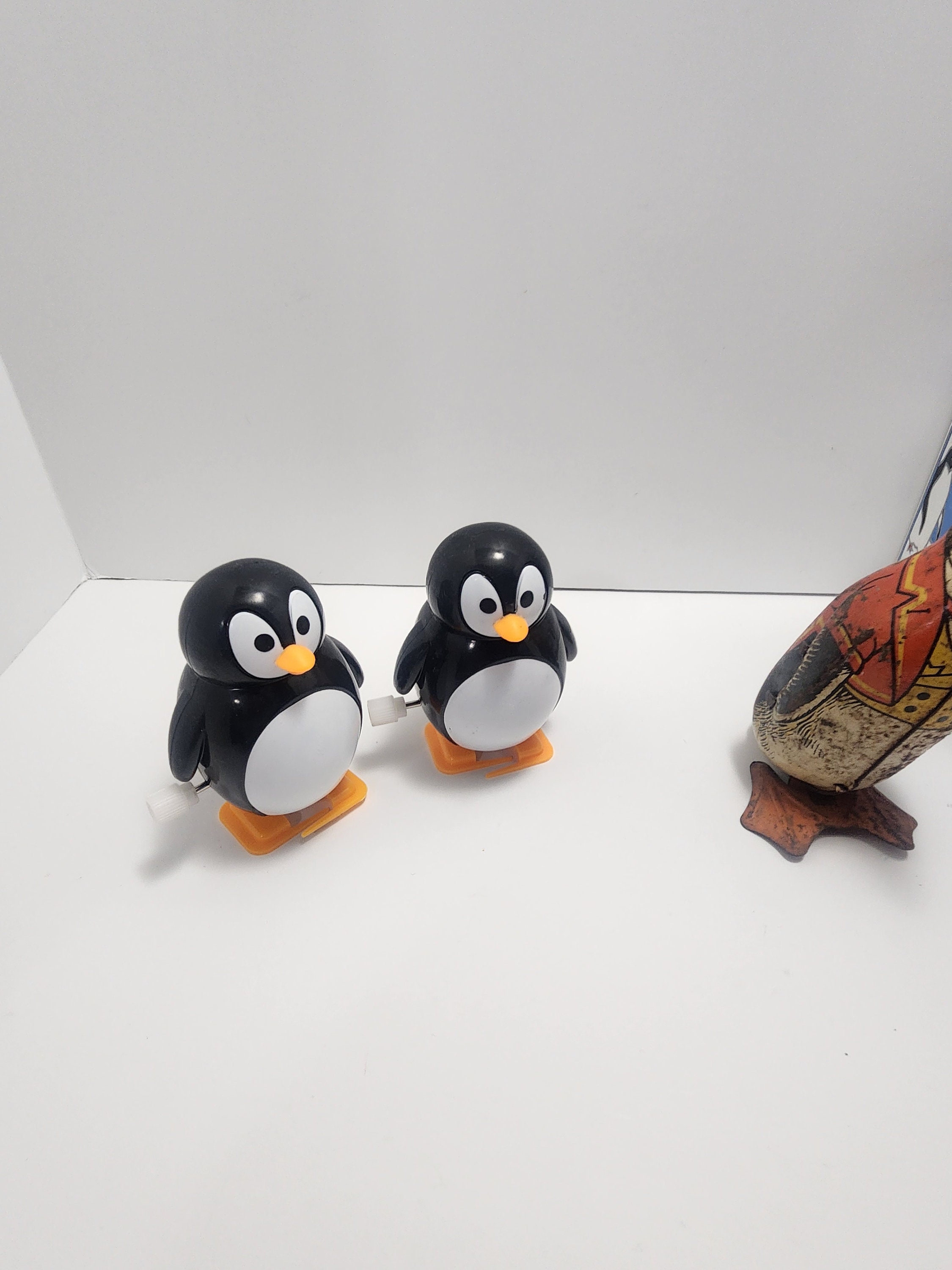Penguin Vintage Wind up Toys - Penguins - Chein Wind Ups - Etsy
