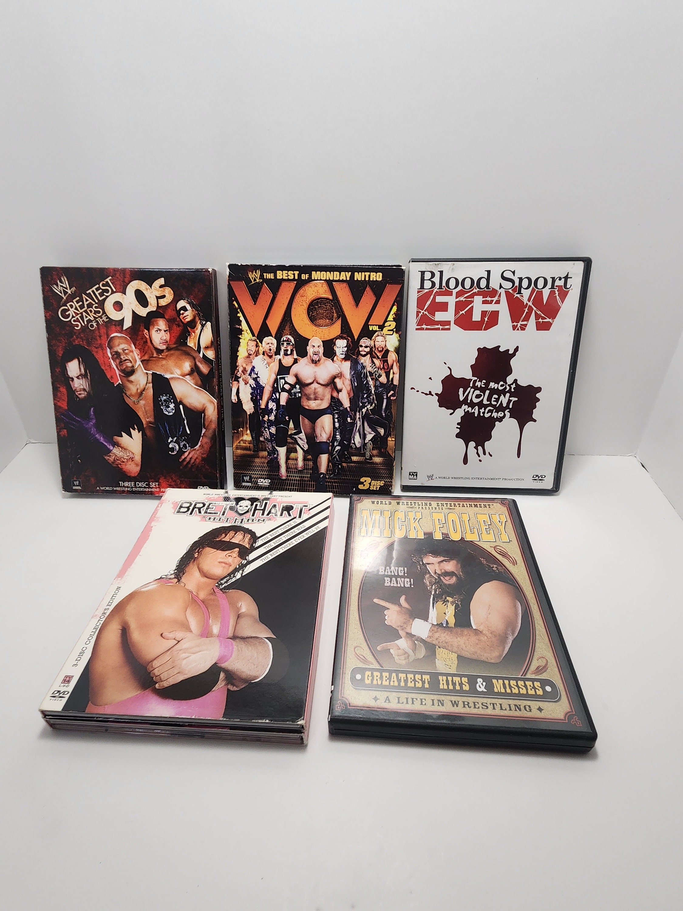 WWE WCW DVDまとめ売り Wrestling Dvd - Wwf - WWE- Ecw - Wcw - Dvds - Wrestling