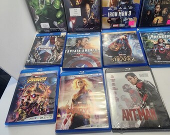 MARVEL アメコミ BluRay DVD まとめ売り Marvel Blu Ray & Dvds - Movies - Superheros - Marvel