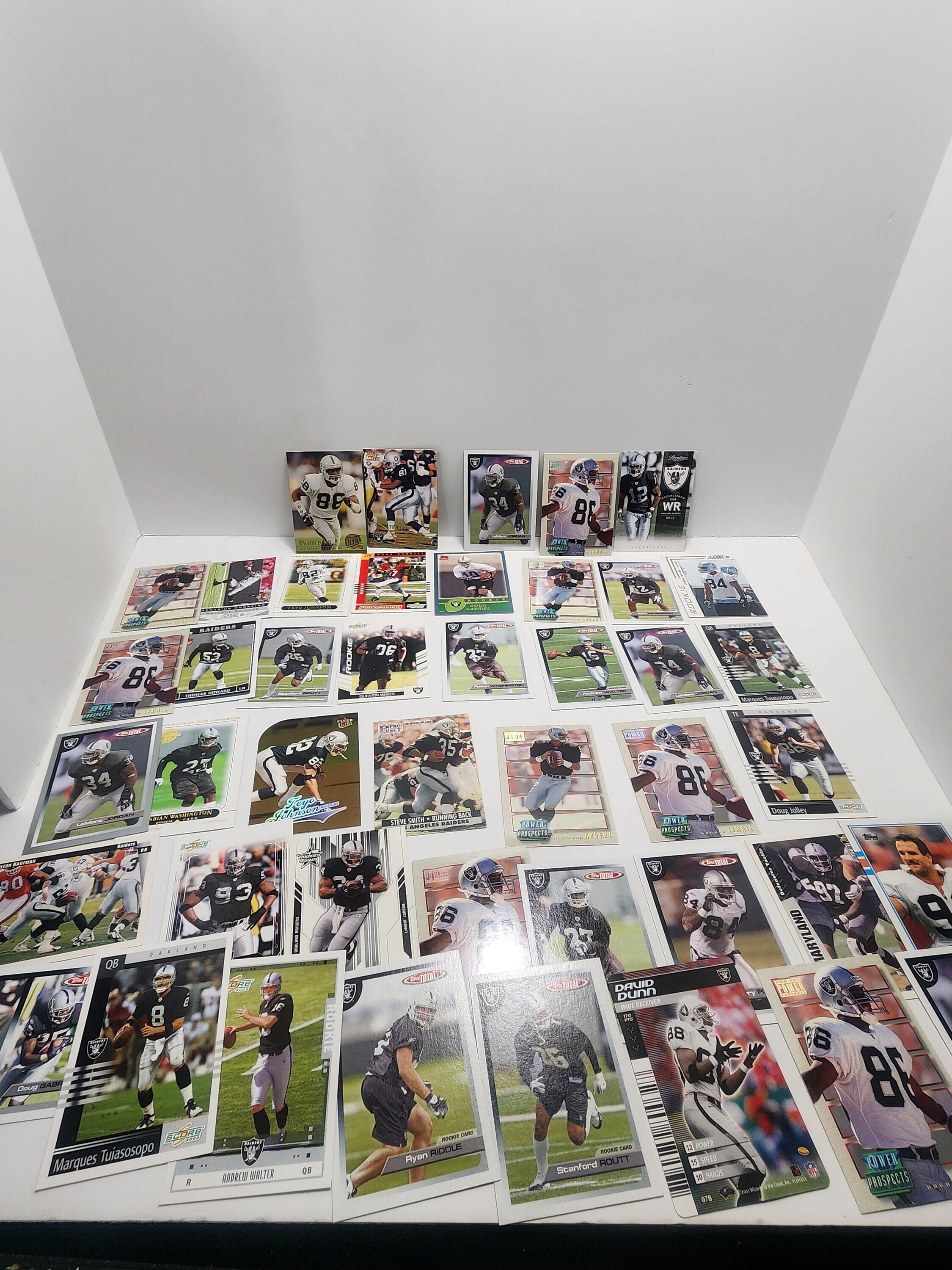 Oakland Raiders Vintage NFL Trading Cards - Tim Brown - Las Vegas Raiders - NFL- NFL Trading Cards