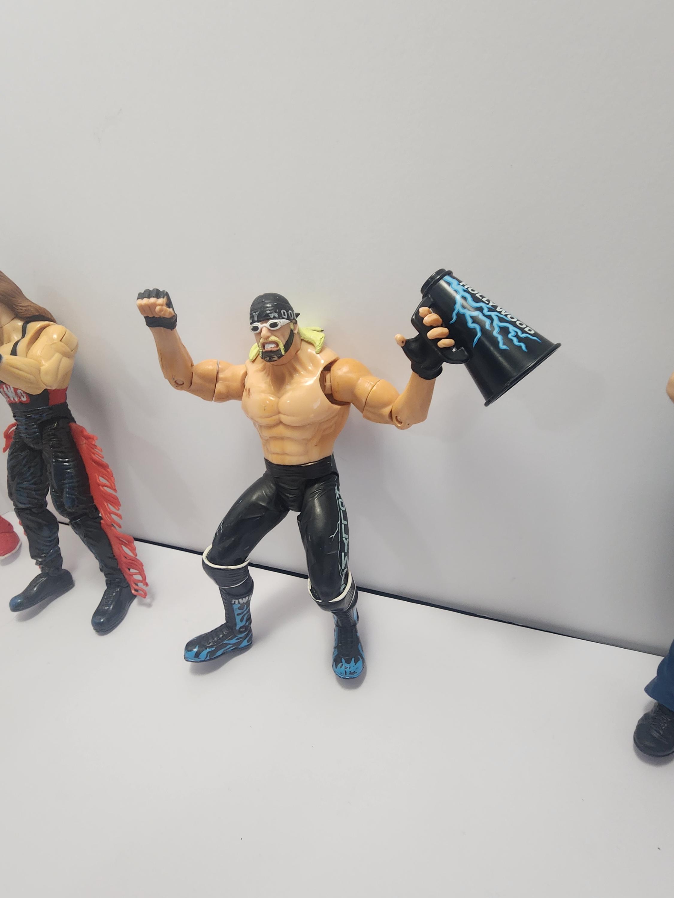 Wcw Toy Biz NWO Wrestling Action Figures - WWE - Wwf - WCW - Nwo