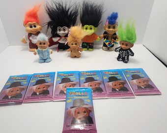 1990s Russ Troll Dolls - Dolls - Russ - Russ Trolls - Trading Cards - Halloween