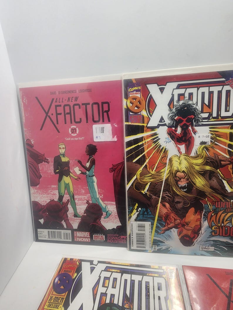 Marvel X Men X Factor Comics LOT - X Factor - Xmen - Marvel - Comics ...
