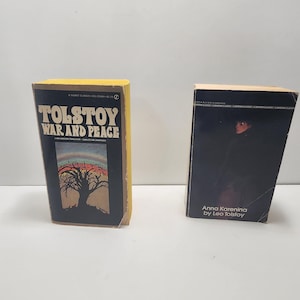 War & Peace 1960s Leo Tolstoy Lot of 2 - Books - War - Peace - War and Peace - Paperback Books - 1960s Books - Leo Tolstoy