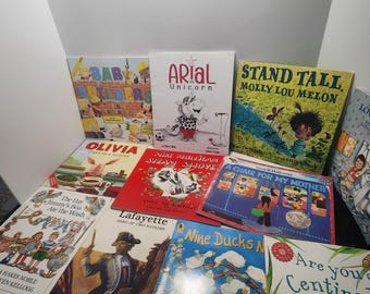 LOT of 11 Vintage 1990's & 2000's Children's Story Books - Storybook - Story Books - Children's Book - Vintage Books - Book LOT