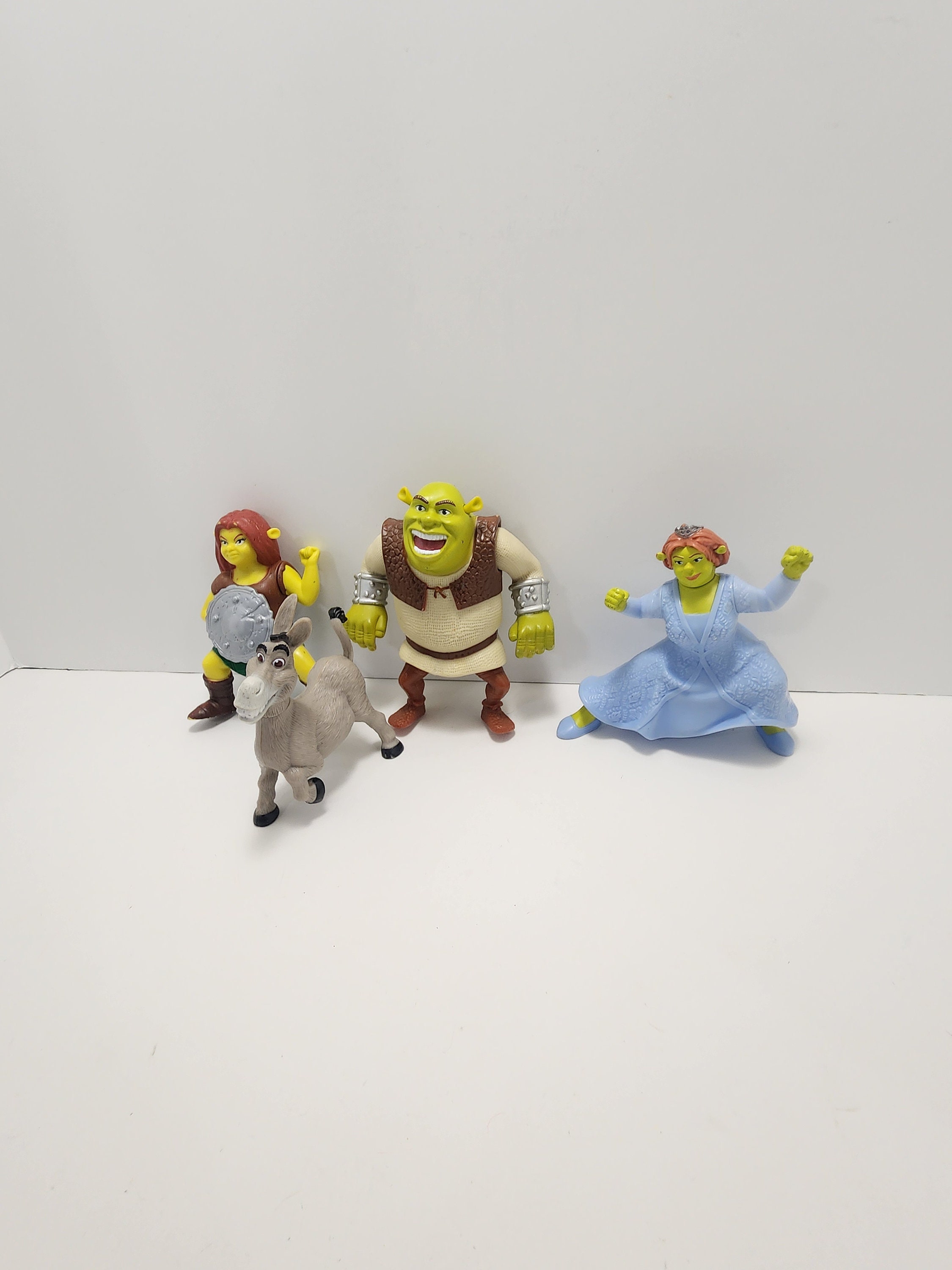 Disney's SHREK III Set of 8 Miniature French Feve Feves Donkey Fiona Puss  Babies Porcelain Figurines Dollhouse Charm Mini Figures P56 -  Norway