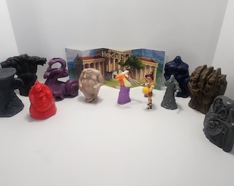 Disney HERCULES Man of Myth 5 Action Figures Set Vintage 90s Disney HERCULES Man of Myth 5 Action Figures Set Vintage 90s