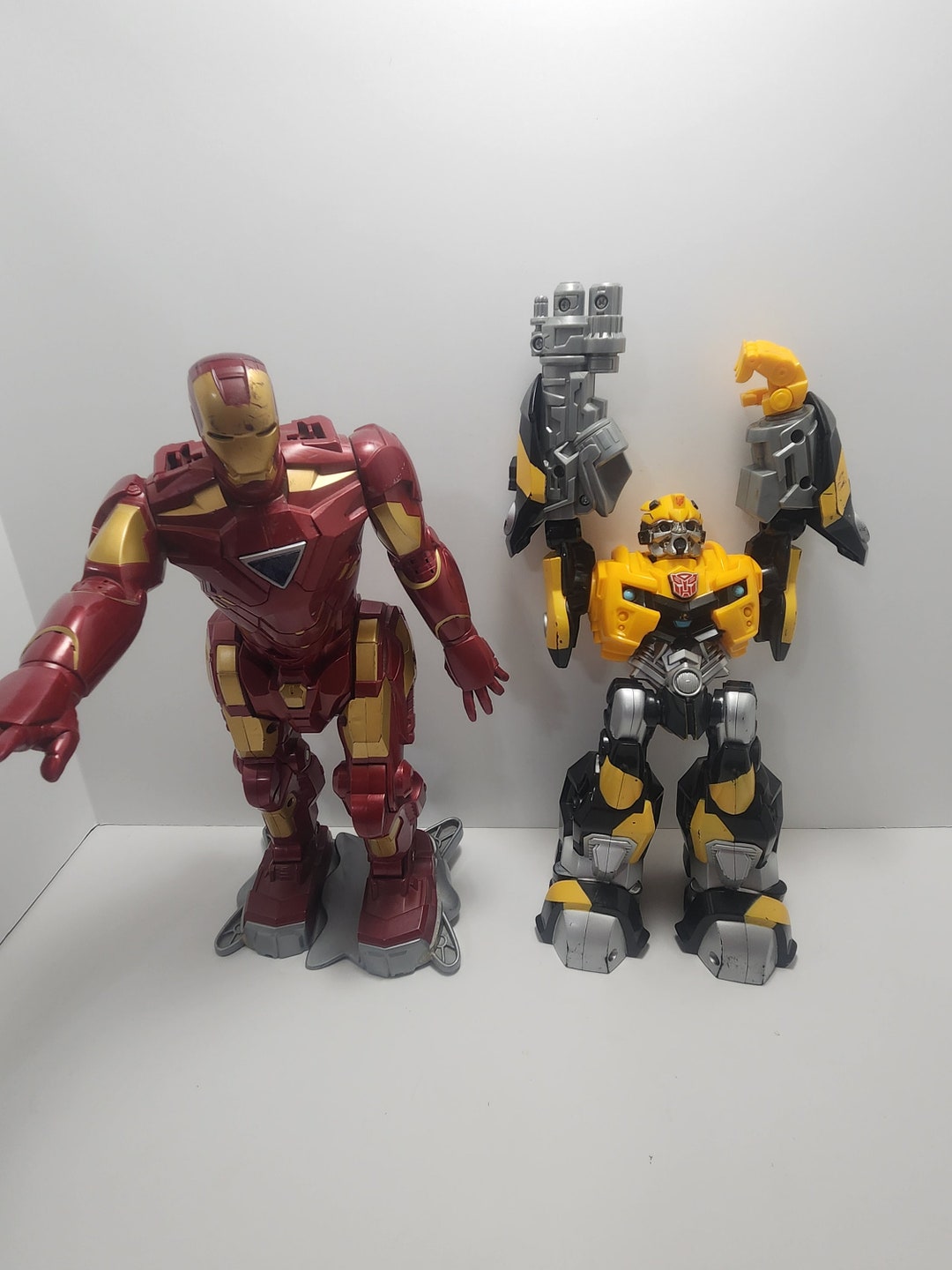 Robot Walking Talking Superhero Toys Transformers Marvel Iron Man