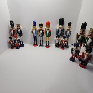 Christmas Nutcracker Lots - Nutcrackers - Vintage Nutcrackers - Christmas - Christmas Decor - Christmas Figurines - Nutcracker Figurines